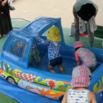 レオナ第一幼稚園すくすく広場水遊び