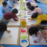 レオナ第二幼稚園１月絵画教室