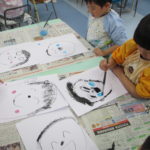 レオナ第二幼稚園２月絵画教室