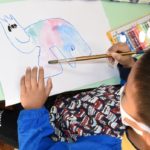 レオナ第一幼稚園１月絵画教室